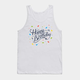 Happy Birthday t-shirt Tank Top